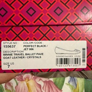 Tory Burch Perfect Black Minnie Travel Ballet Flats